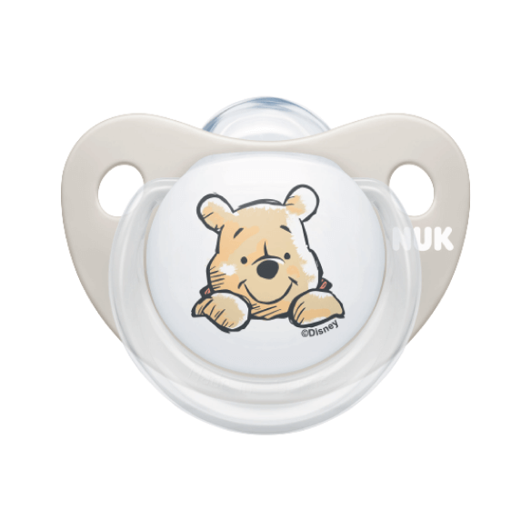 NUK おしゃぶり くまのプーさん 白（0-6ヶ月）